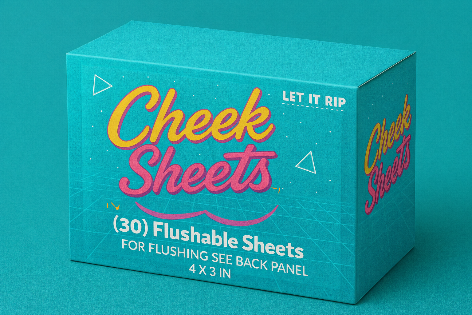 Pre-Order Cheek Sheets Individually Wrapped Box of 30